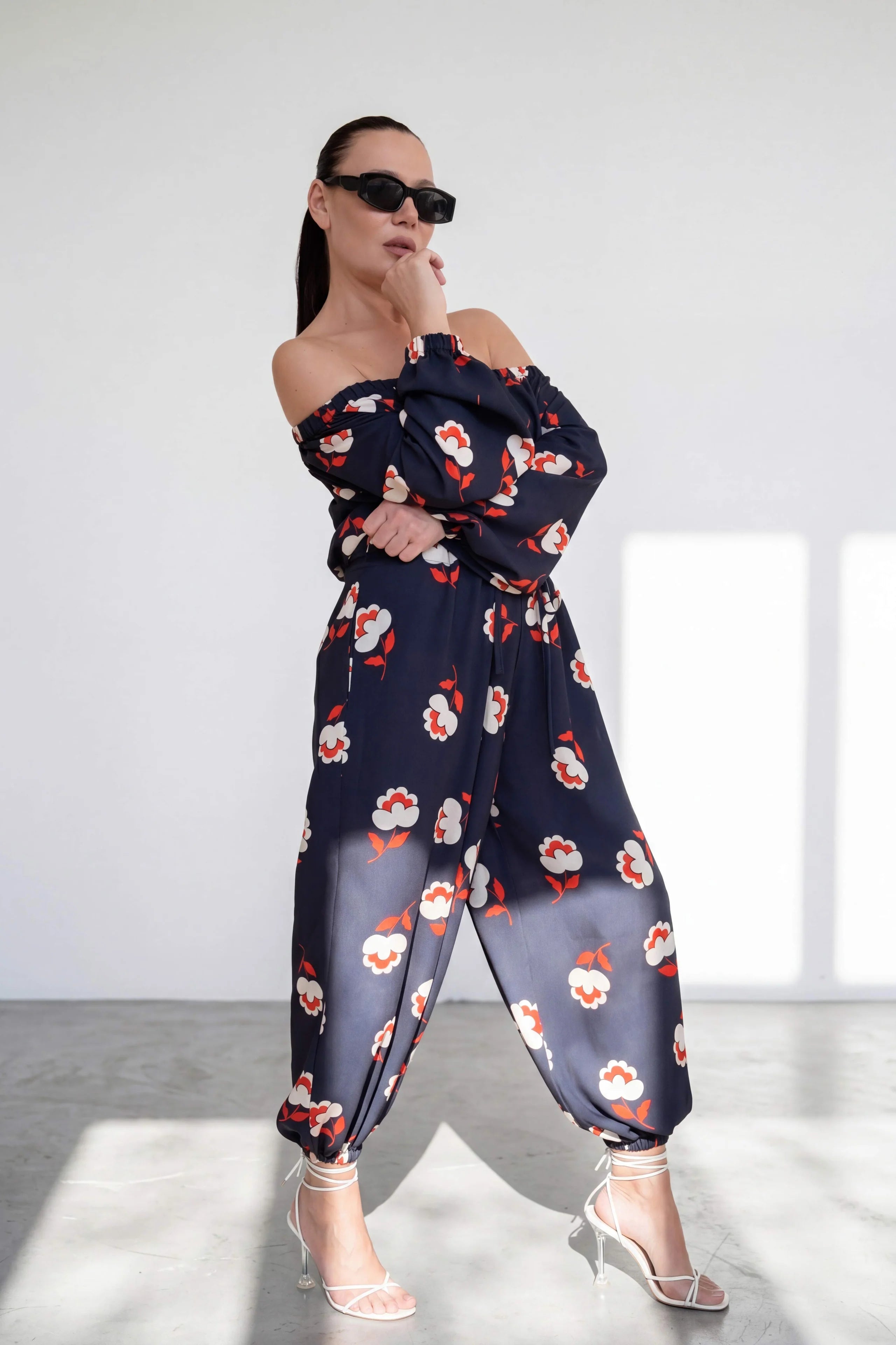off shoulders elegant-jumpsuit-blue