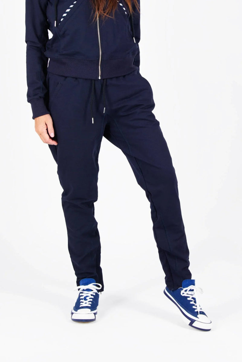 Blue Hooded Tracksuit EMILY - EUG Fashion