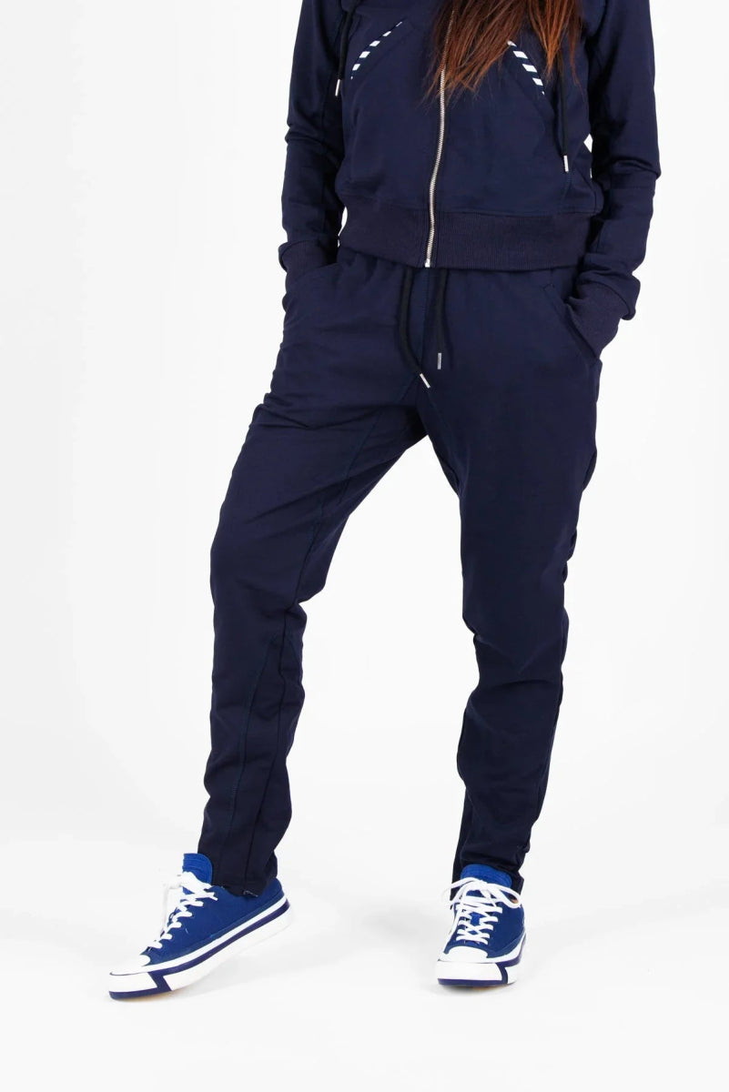 Blue Hooded Tracksuit EMILY - EUG Fashion