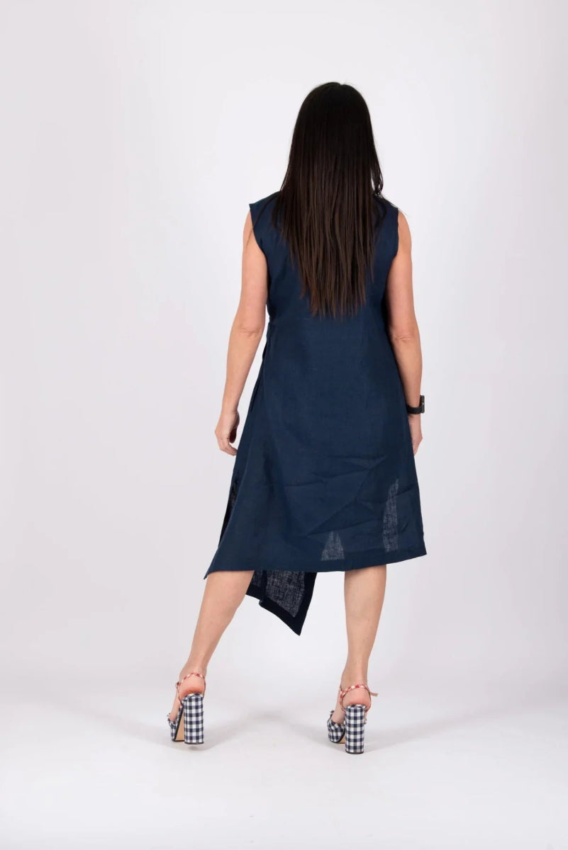 CATANIA LINEN DRESS - EUG FASHION EugFashion 