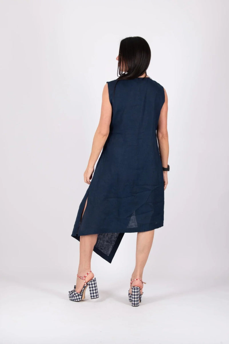 CATANIA LINEN DRESS - EUG FASHION EugFashion 