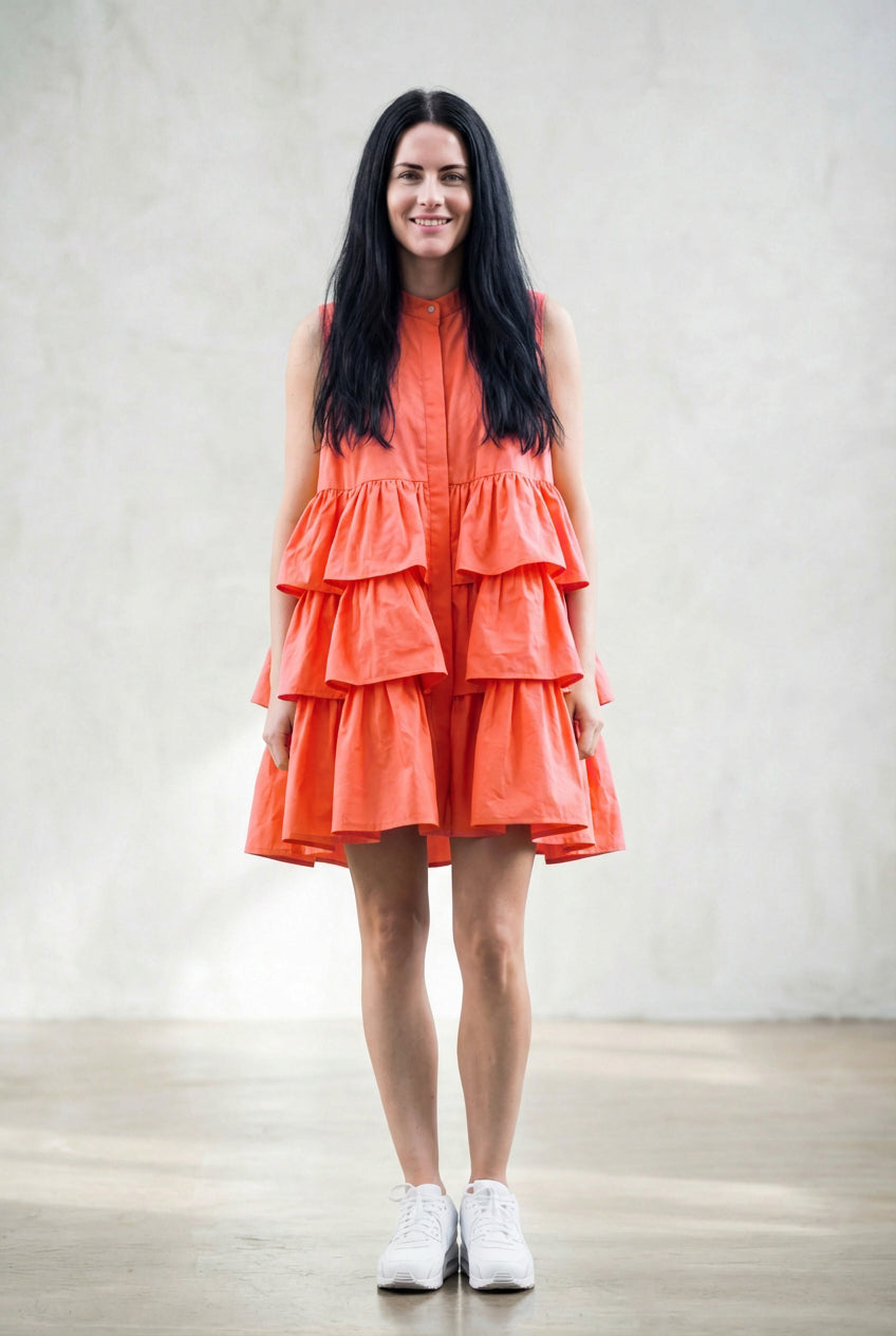 Flounces Loose Summer Dress