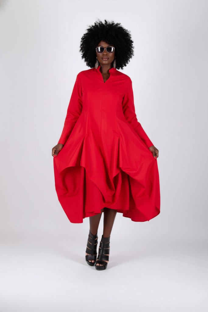 Cotton Dress MARIA - EUG Fashion EugFashion 