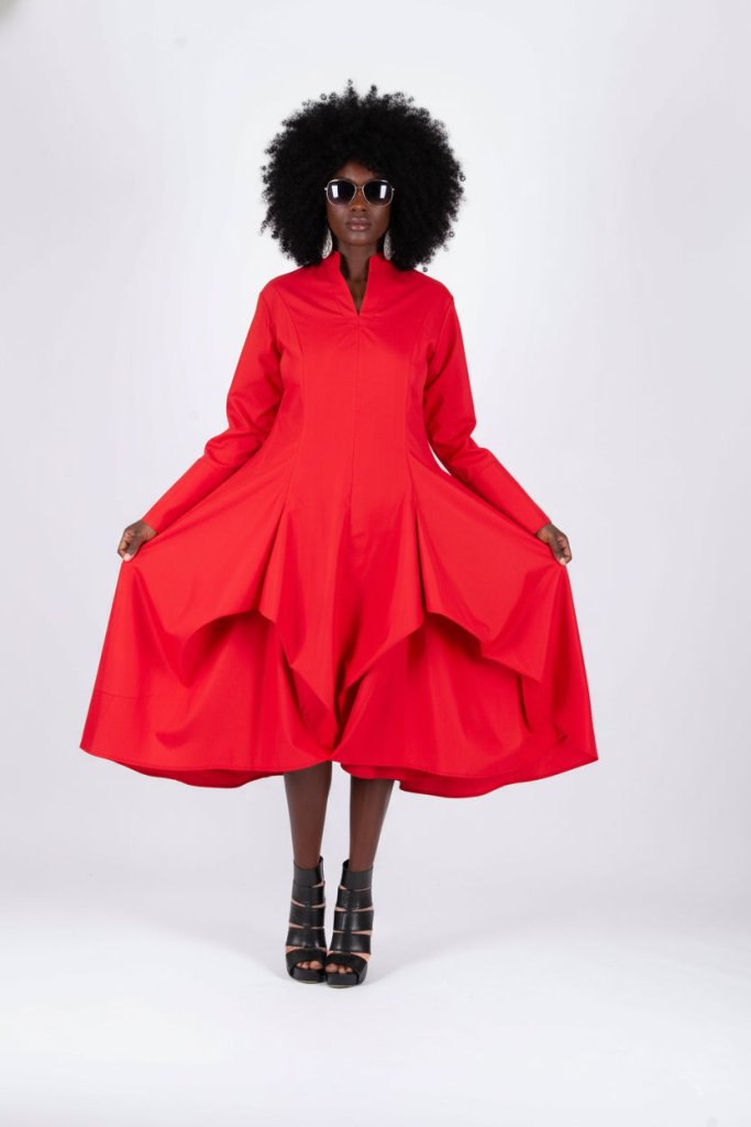 Cotton Dress MARIA - EUG Fashion EugFashion 