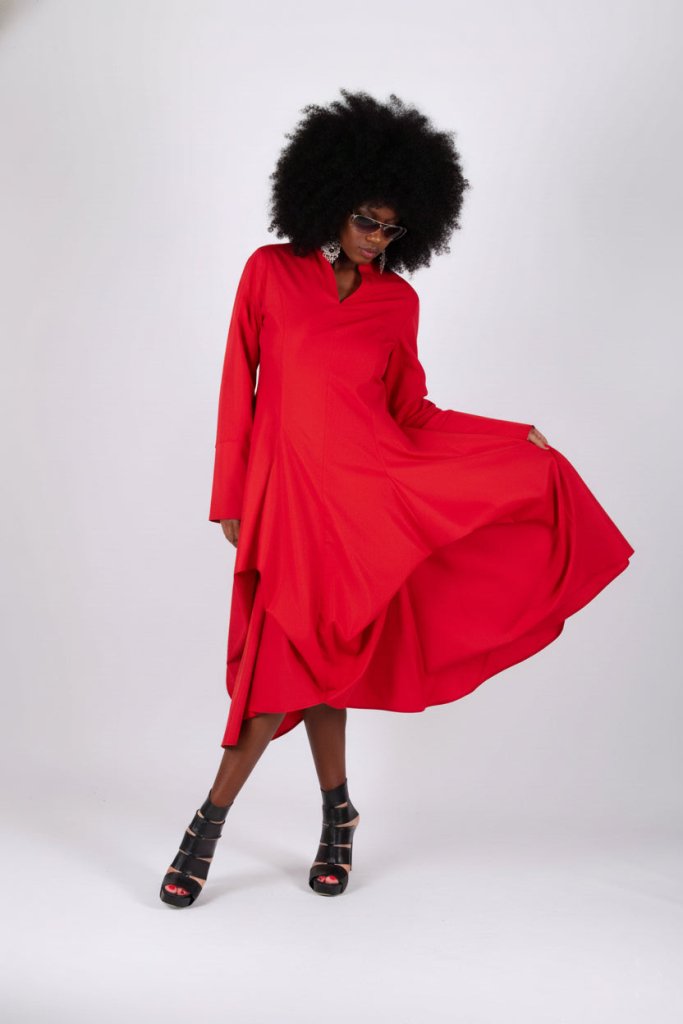 Cotton Dress MARIA - EUG Fashion EugFashion 