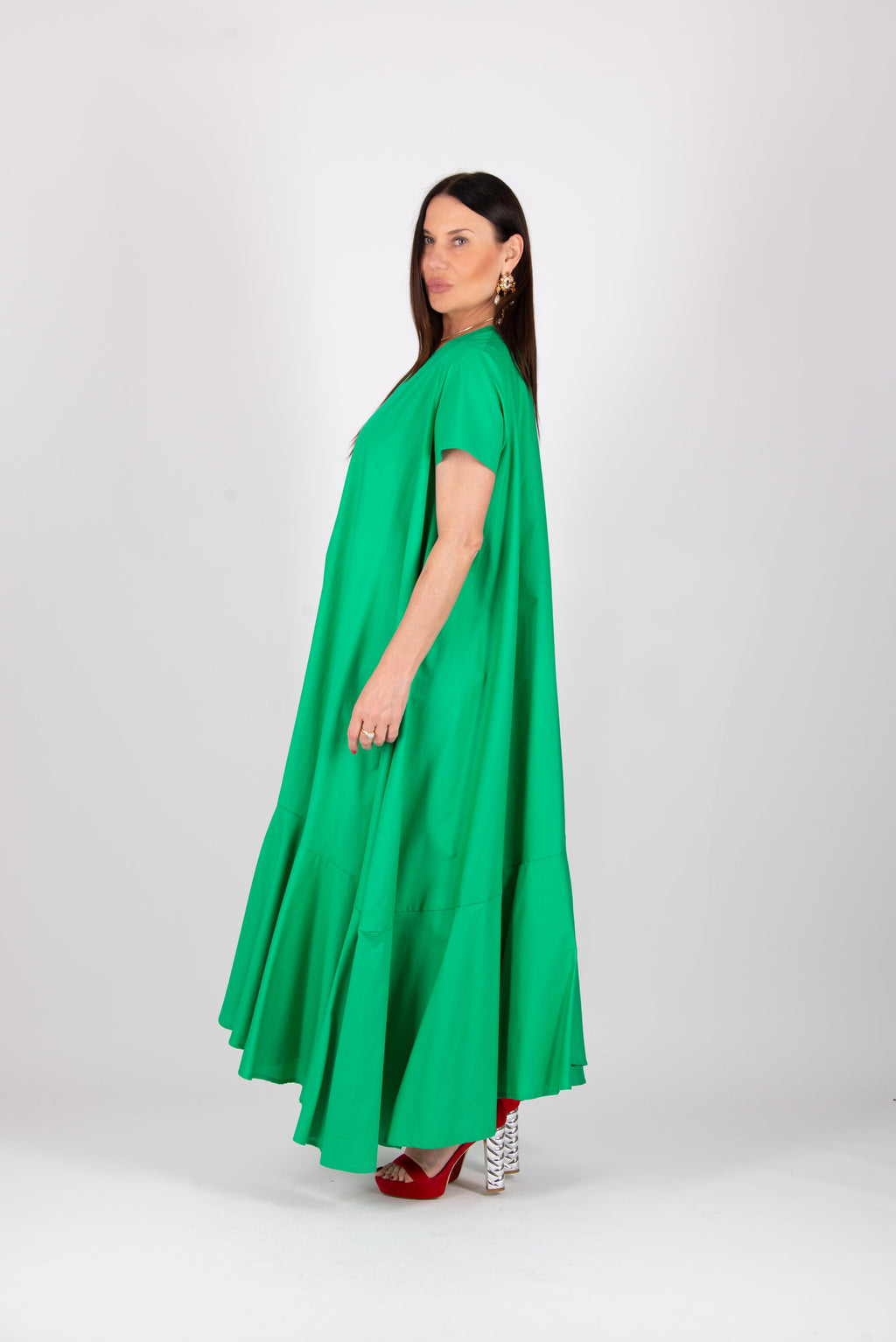 Green Summer Dress - Diva
