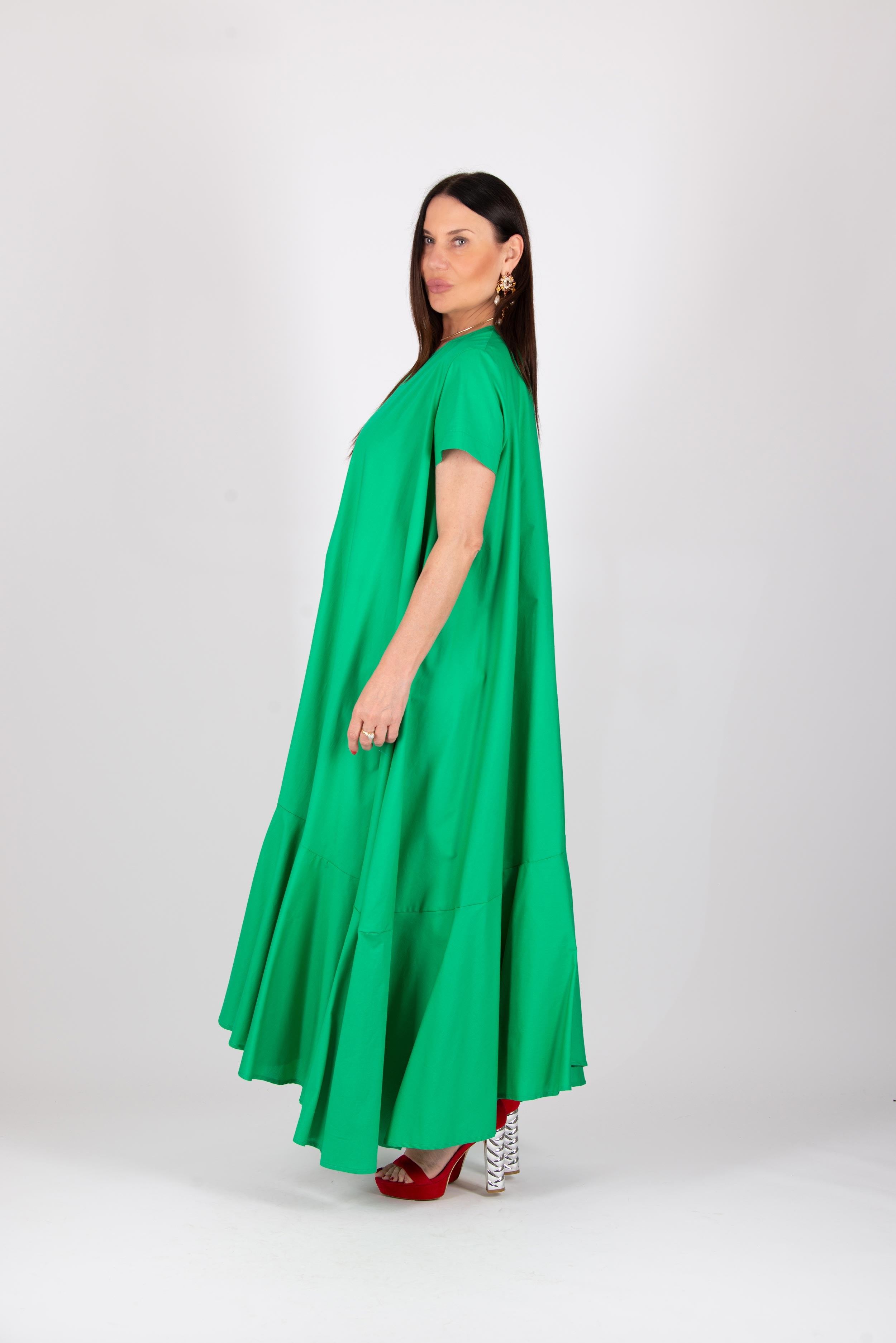 Green Summer Dress - Diva