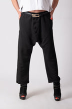 Cotton Harem Pants MAUREN - EUG Fashion