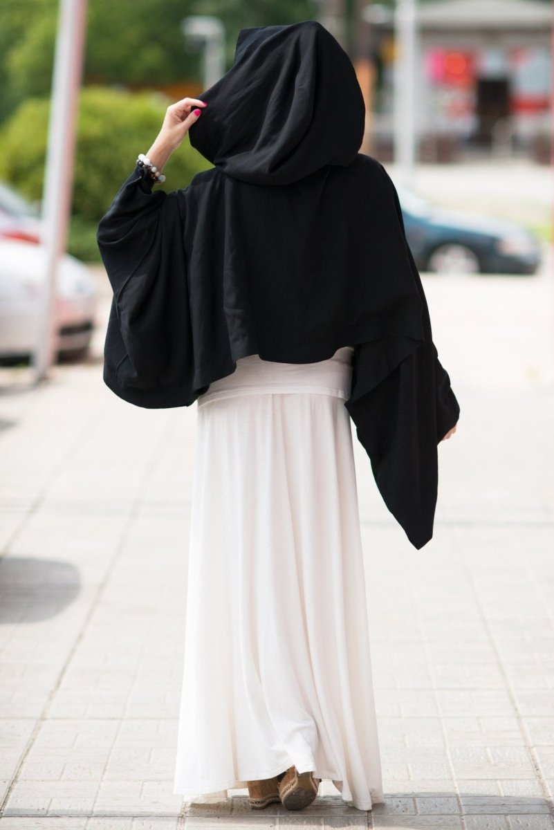 Cotton Hooded Bolero ANASTASIA - EUG Fashion