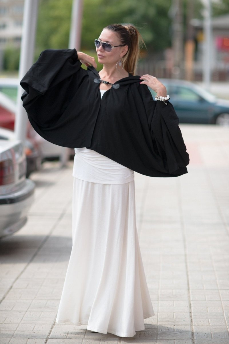 Cotton Hooded Bolero ANASTASIA - EUG Fashion