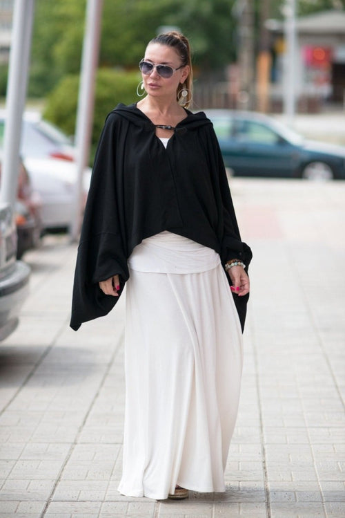 Cotton Hooded Bolero ANASTASIA - EUG Fashion