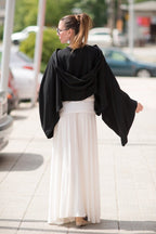 Cotton Hooded Bolero ANASTASIA - EUG Fashion