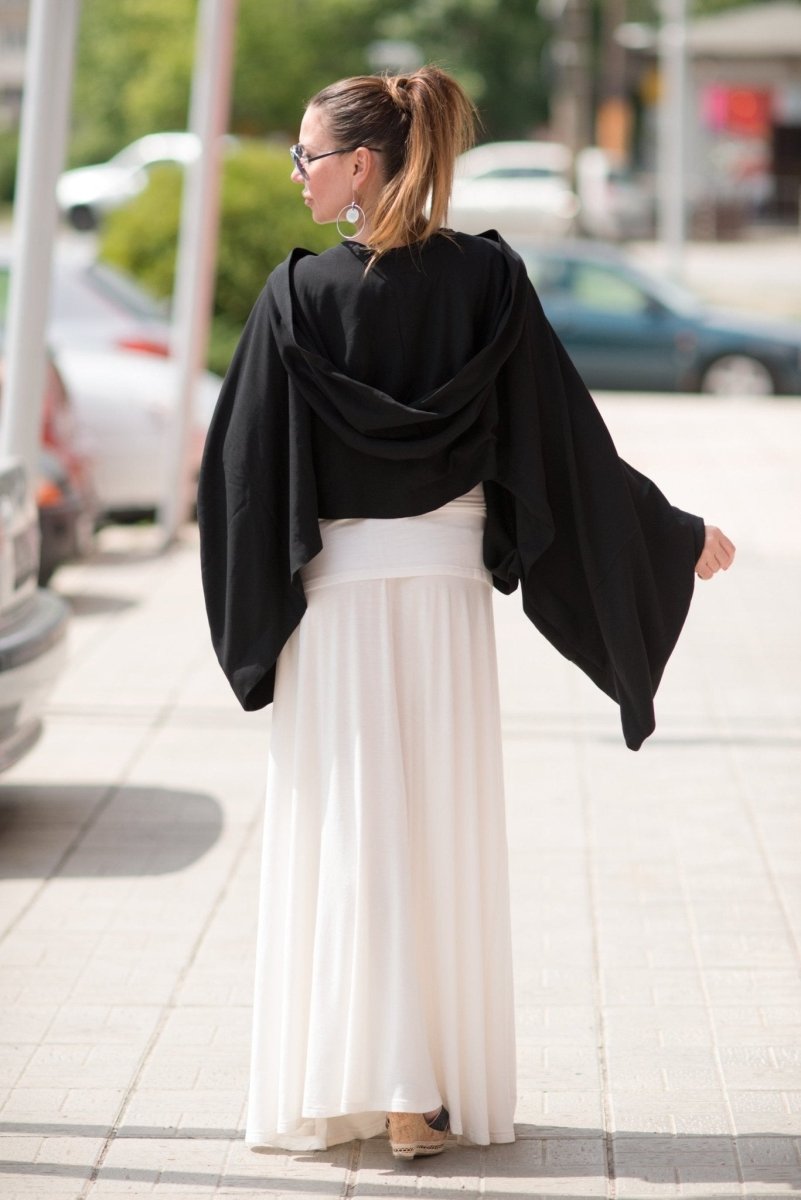 Cotton Hooded Bolero ANASTASIA - EUG Fashion