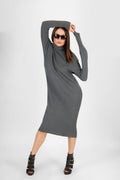 Cotton knitting dress MIA SALE - EUG Fashion