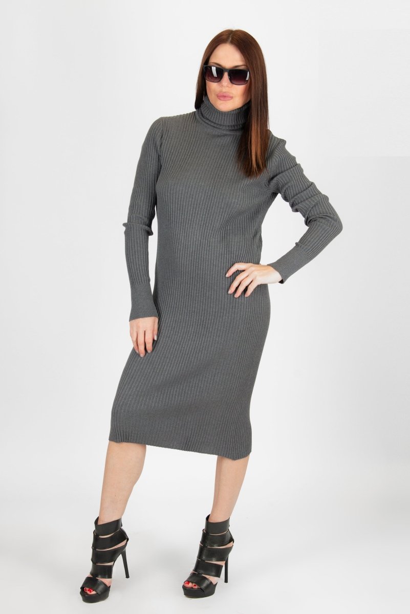Cotton knitting dress MIA SALE - EUG Fashion