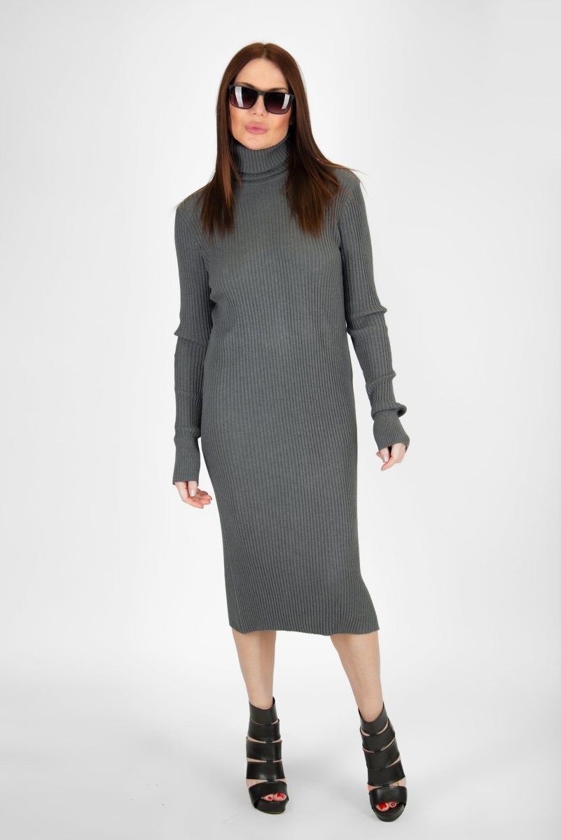 Cotton knitting dress MIA SALE - EUG Fashion