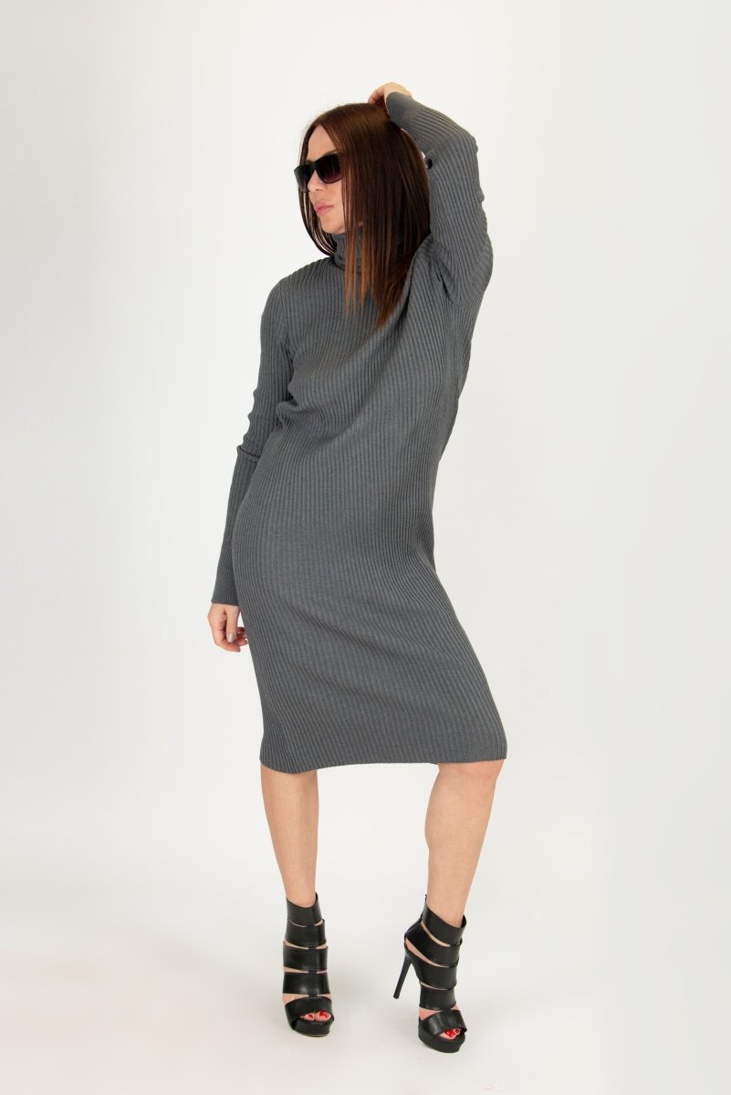 Cotton knitting dress MIA SALE - EUG Fashion