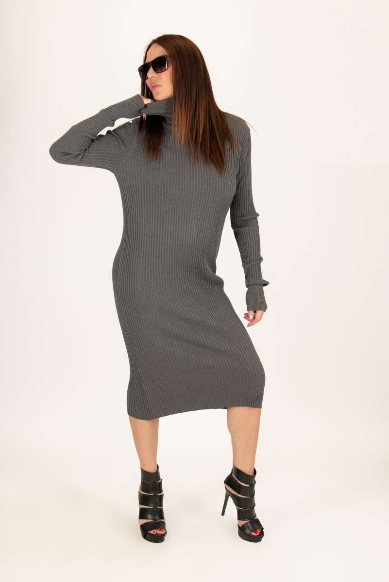 Cotton knitting dress MIA SALE - EUG Fashion