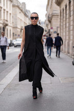 Long cotton shirt  - EUG fashion #black