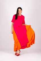 Cotton Maxi Dress MARTA - EUG Fashion