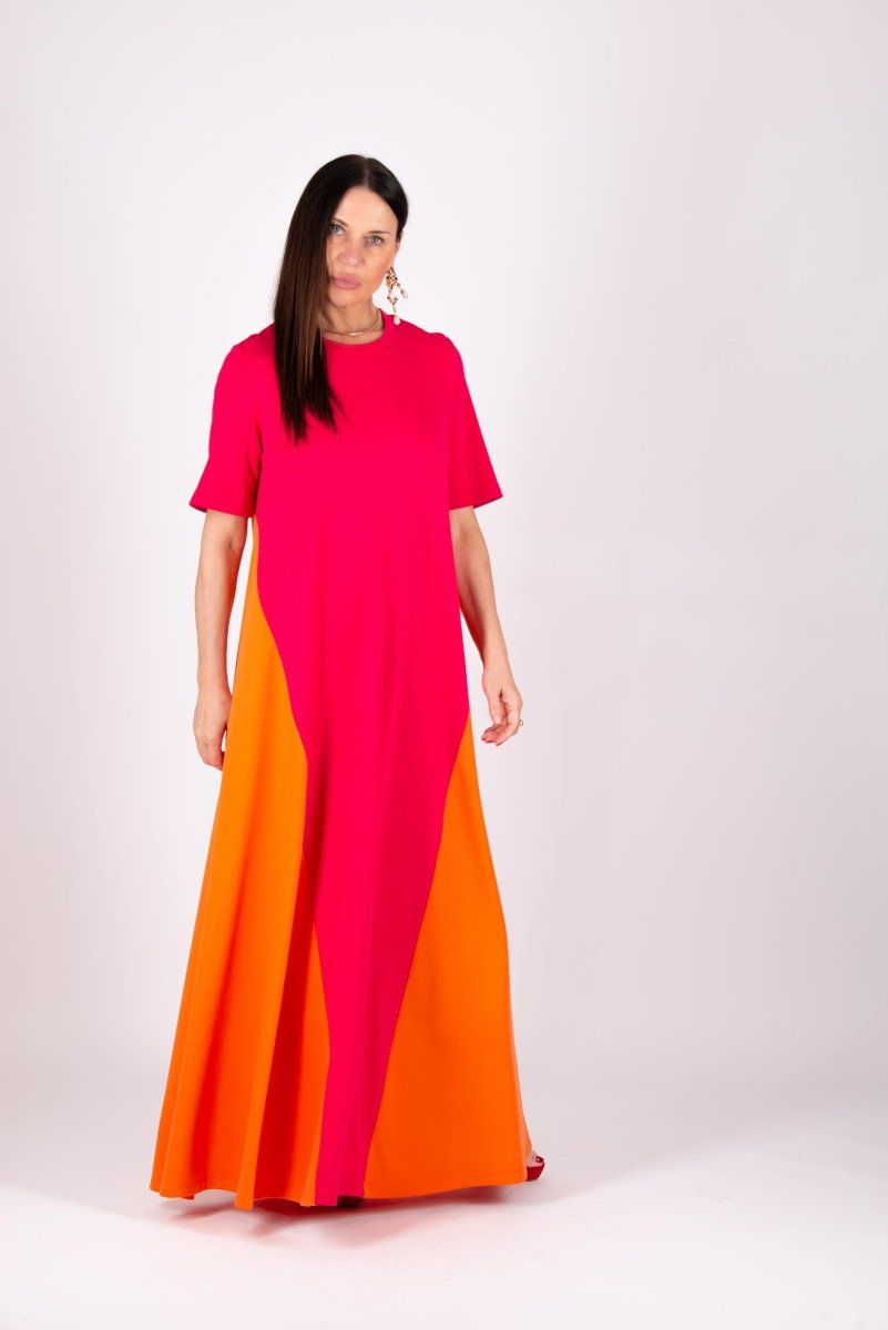 Cotton Maxi Dress MARTA - EUG Fashion EugFashion 