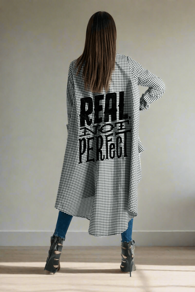 Cotton Maxi Shirt NIKOLETA - EUG Fashion