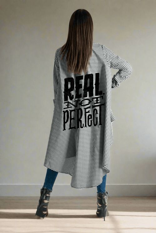 Cotton Maxi Shirt NIKOLETA - EUG Fashion