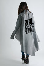 Cotton Maxi Shirt NIKOLETA - EUG Fashion