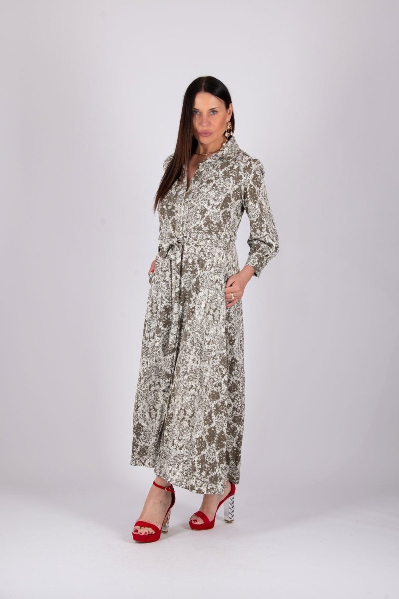 Cotton Shirt Dress MIRA - EUG Fashion