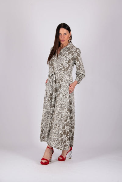 Cotton Shirt Dress MIRA - EUG Fashion EugFashion 