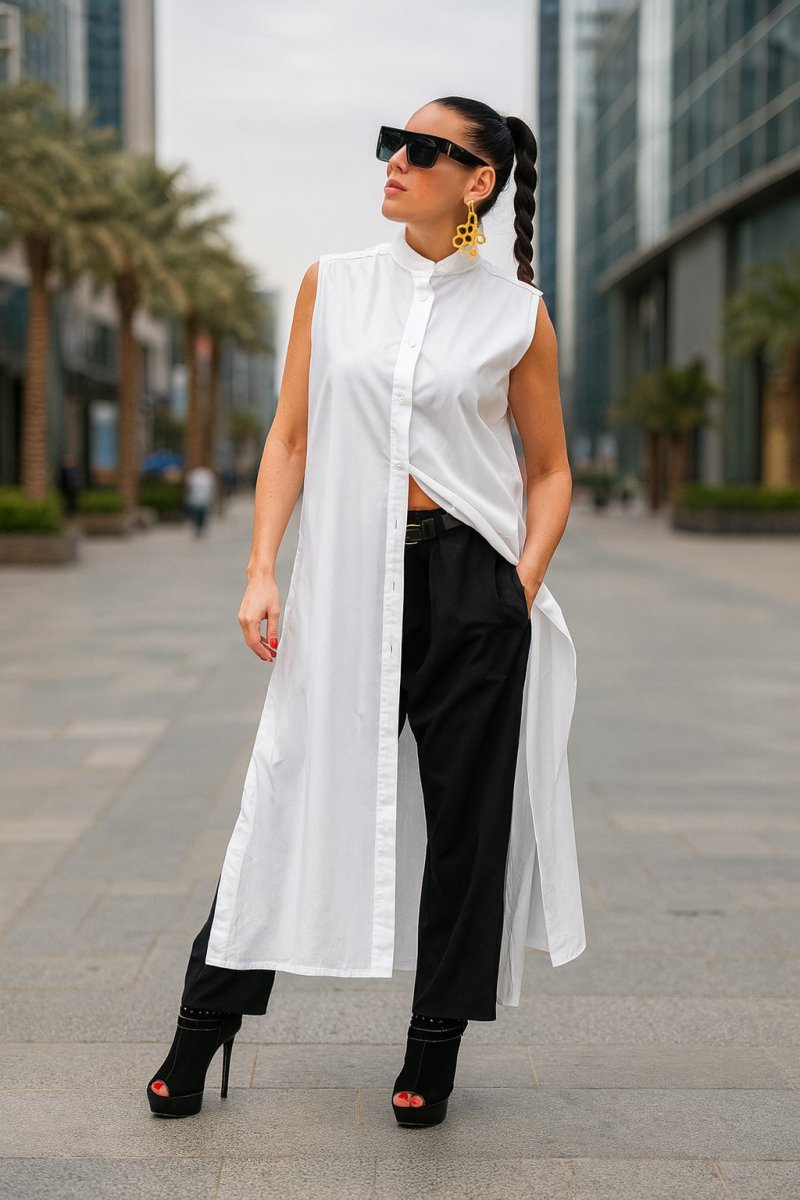 Cotton summer Shirt SELIN - EUG Fashion EugFashion 
