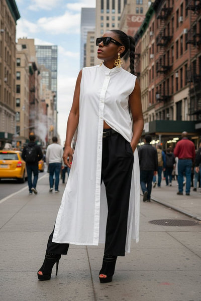 Cotton summer Shirt SELIN - EUG Fashion EugFashion 