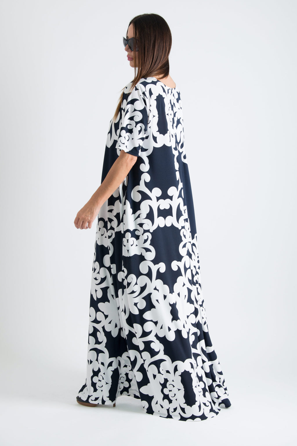 a line floral dress - eug fashion