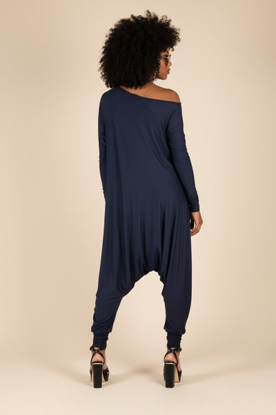 Dark Blue Harem Jumper Marla SALE EugFashion 