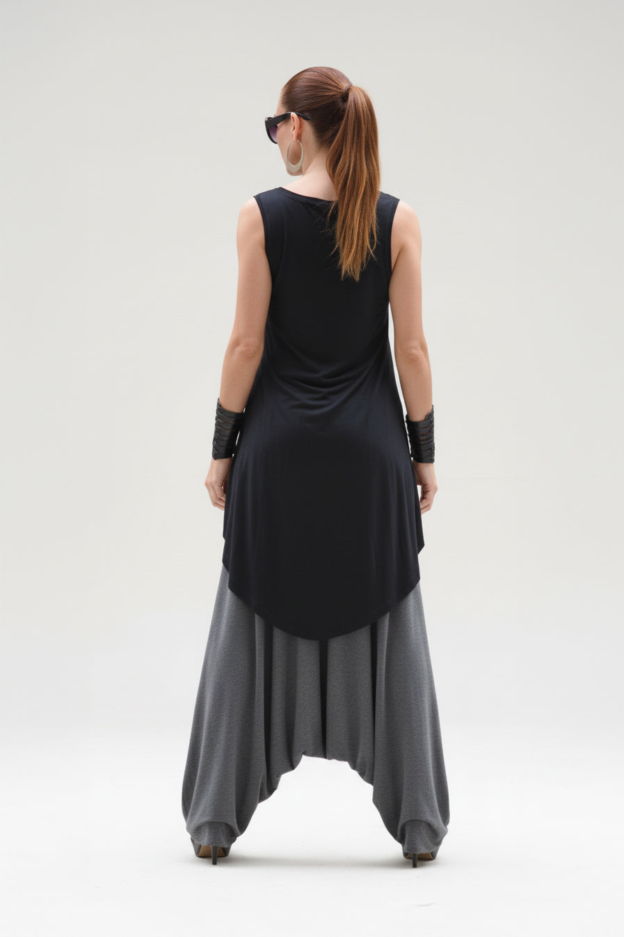 "Dark grey harem pants Reny — EUG Fashion #dark-grey
