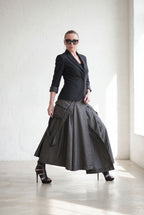 Asymmetrical Long Skirt - Zefira