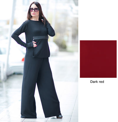 Turtleneck Jumpsuit OLIVIA EugFashion 