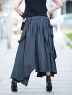 Asymmetrical Long Skirt - Zefira