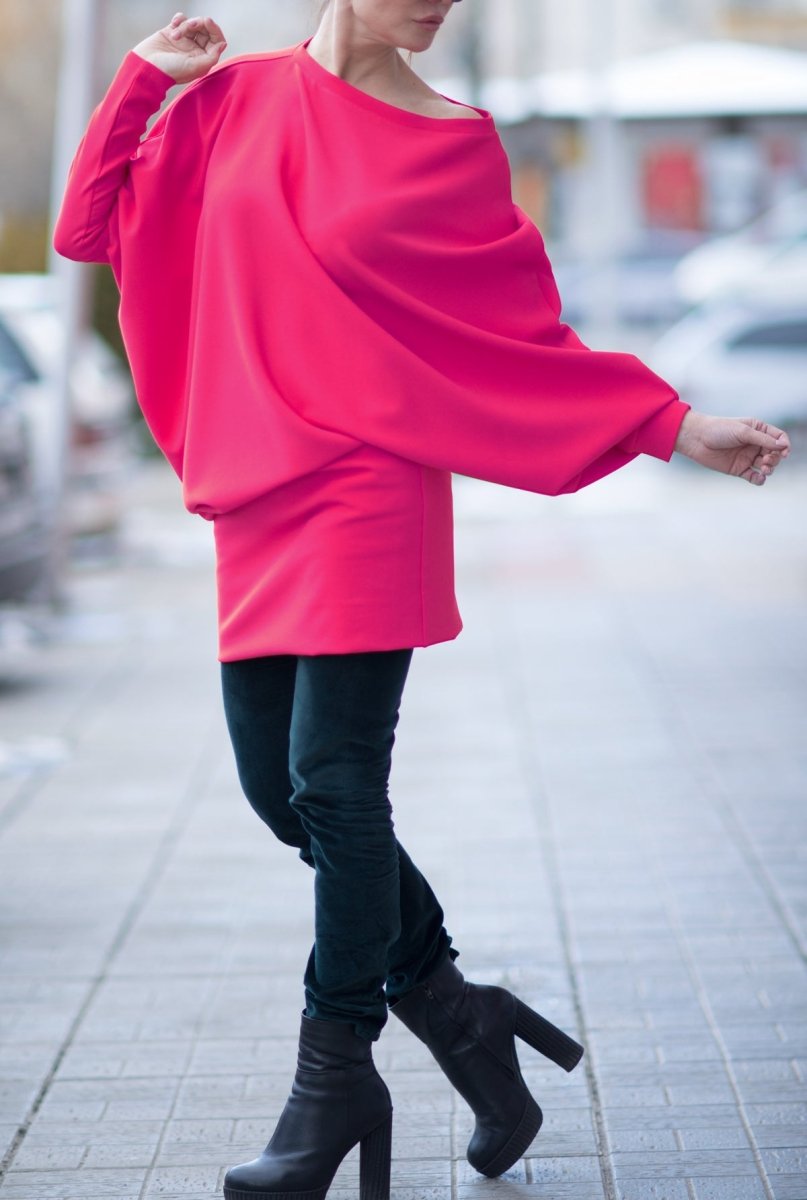 Dolman sleeve Dress CAMEL - EUG Fashion