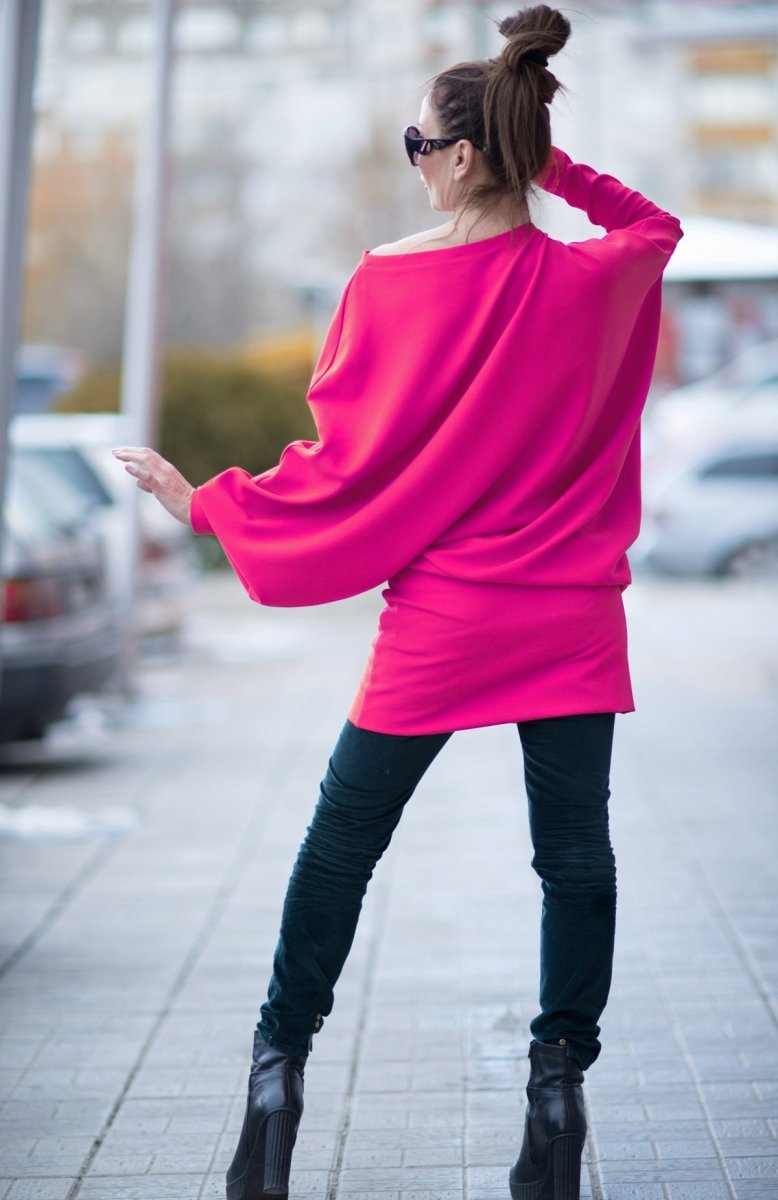 Dolman sleeve Dress CAMEL - EUG Fashion