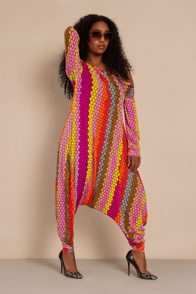 Dots Harem Jumpsuit Marla - EUG Fashion EugFashion 