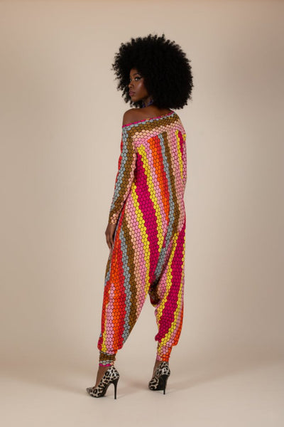 Dots Harem Jumpsuit Marla - EUG Fashion EugFashion 