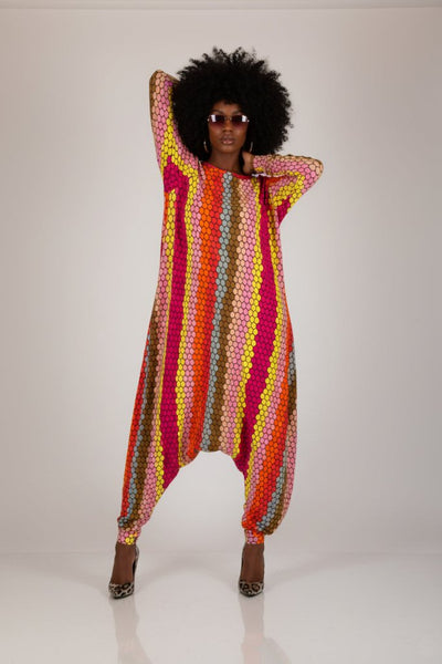 Dots Harem Jumpsuit Marla - EUG Fashion EugFashion 