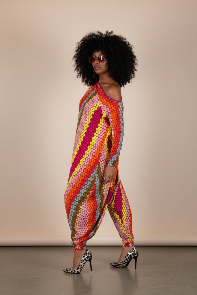 Dots Harem Jumpsuit Marla - EUG Fashion EugFashion 