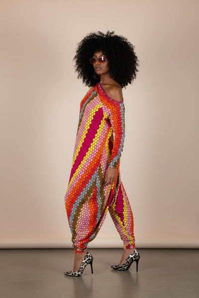 Dots Harem Jumpsuit Marla - EUG Fashion EugFashion 