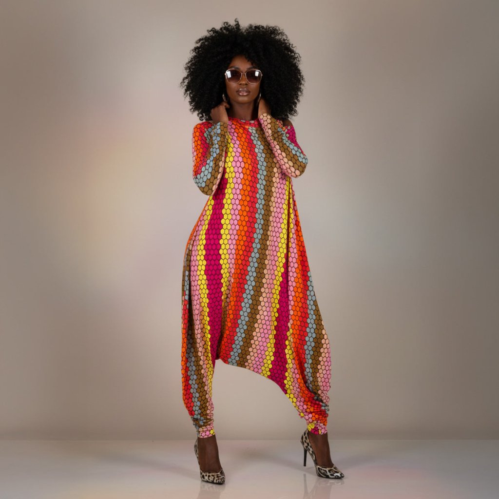 Dots Harem Jumpsuit Marla - EUG Fashion EugFashion 
