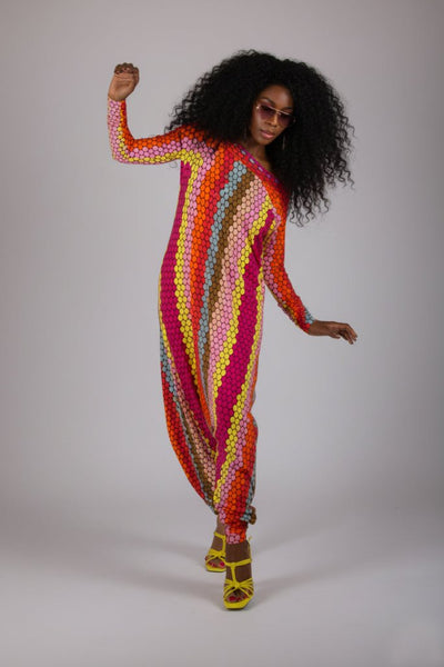 Dots Harem Jumpsuit Marla - EUG Fashion EugFashion 