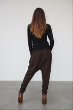 Drop Crotch Harem Pants NATALIE - EUG Fashion