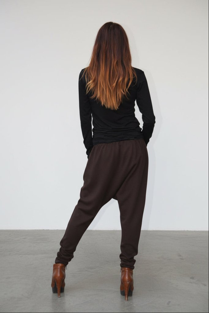 Drop Crotch Harem Pants NATALIE - EUG Fashion