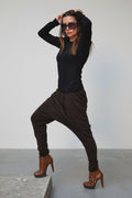 Drop Crotch Harem Pants NATALIE - EUG Fashion